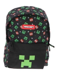 Sac à Dos Minecraft Creeper Noir -Scolaires Fournitures Magasin sac a dos minecraft creeper noir 3