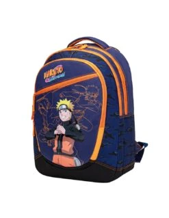 Sac à Dos NARUTO SHIPPUDEN Marine 45cm -Scolaires Fournitures Magasin sac a dos naruto shippuden marine 45cm 2