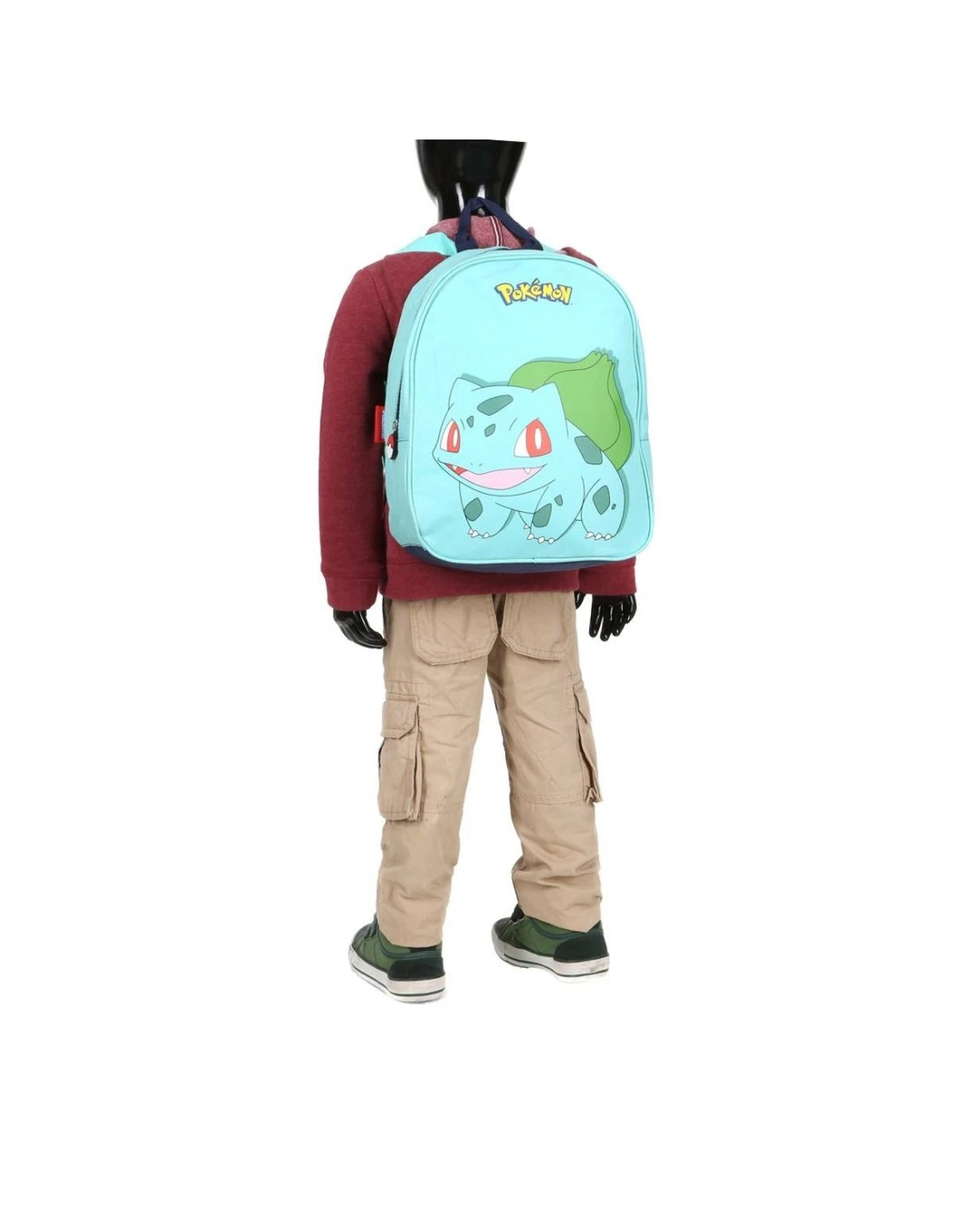 POKEMON Sac à Dos Pokémon Bulbizarre Vert 10 POKEMON Sac à Dos Pokémon Bulbizarre Vert – Image 8