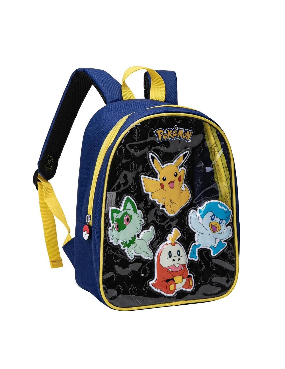 Sac à Dos POKEMON Transparent Bleu 3 Sac à Dos POKEMON Transparent Bleu