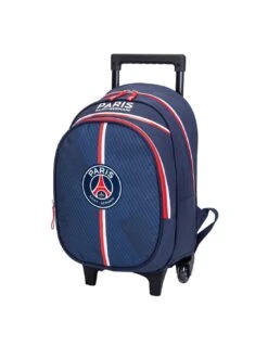 Sac à Dos Roulette PARIS ST GERMAIN PSG Marine 46 Cm -Scolaires Fournitures Magasin sac a dos roulette 42cm paris st germain marine 2