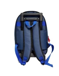 Sac à Dos Roulette FFF FEDERATION FRANÇAISE DE FOOTBALL Marine -Scolaires Fournitures Magasin sac a dos roulette fff france marine 2