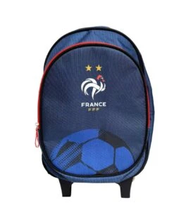 Sac à Dos Roulette FFF FEDERATION FRANÇAISE DE FOOTBALL Marine