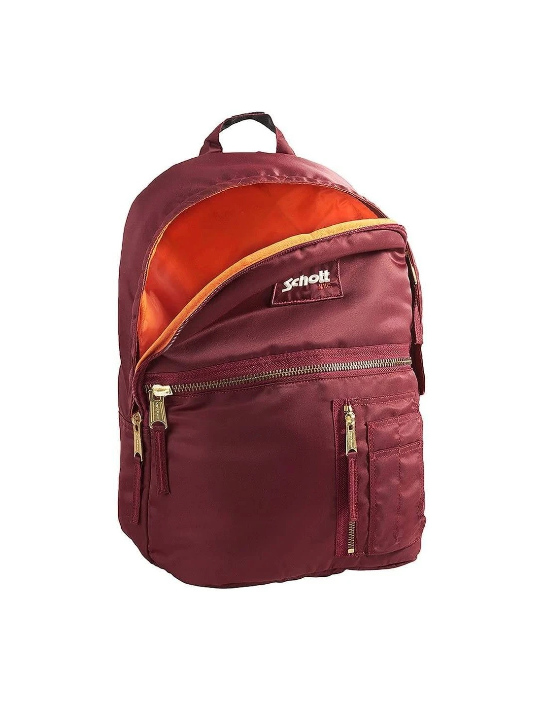 Sac à Dos SCHOTT Army Burgundy M 4 Sac à Dos SCHOTT Army Burgundy M – Image 2