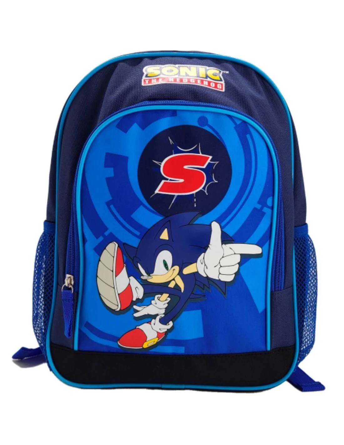 Sac à Dos Sonic Bleu 2 Compartiments 37x21x18cm 3 Sac à Dos Sonic Bleu 2 Compartiments 37x21x18cm