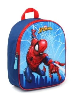Sac à Dos SpiderMan 3D Web Head -Scolaires Fournitures Magasin sac a dos spider man 3d web head 31 cm bleu 2