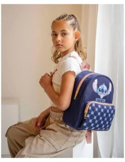Sac à Dos Stitch Bleu Marine Premium -Scolaires Fournitures Magasin sac a dos stitch bleu marine 4