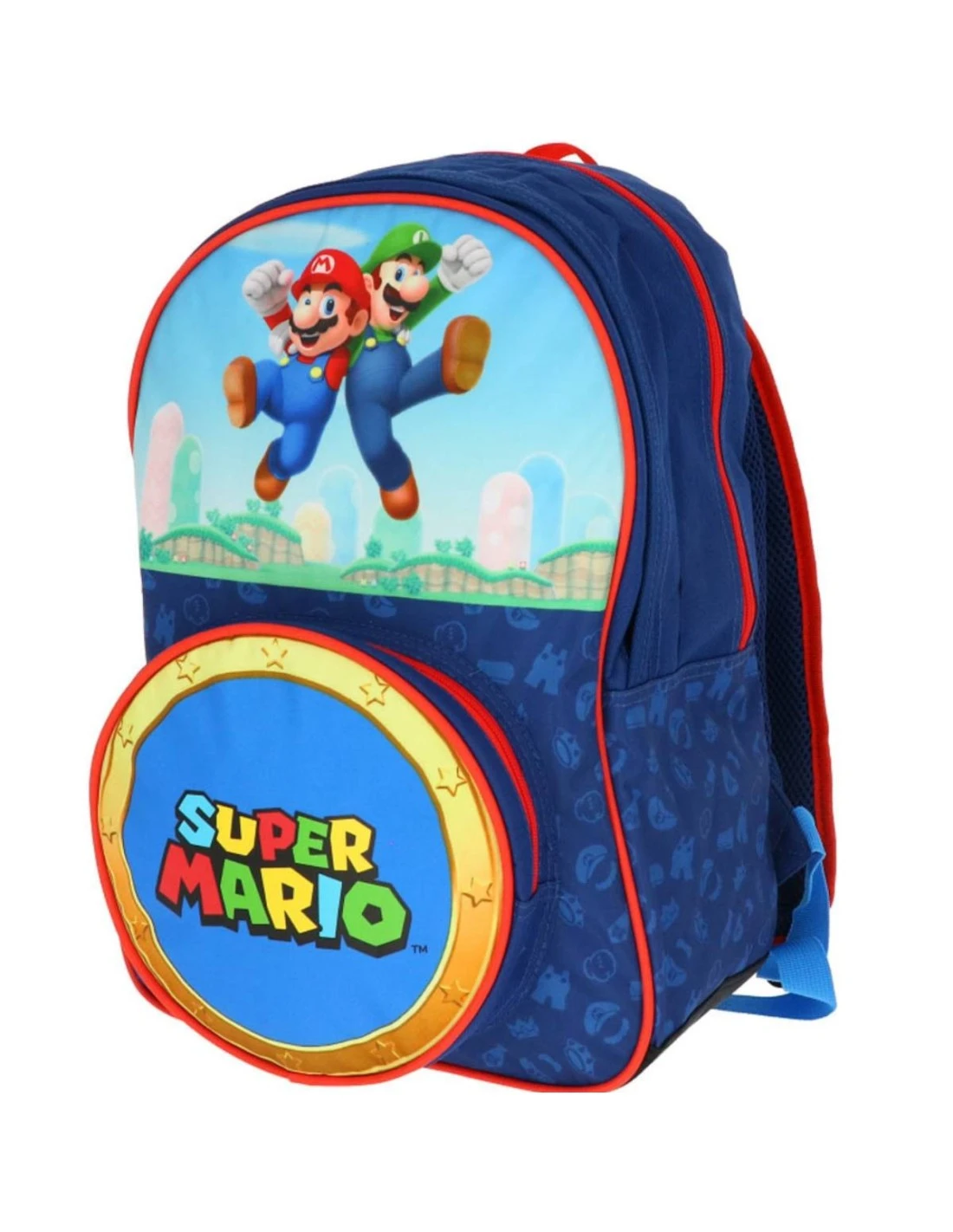 Sac à Dos Super Mario 45 Cm 3 Compartiments 3 Sac à Dos Super Mario 45 Cm 3 Compartiments
