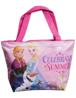Sac Shopping La Reine Des Neiges Fille Rose