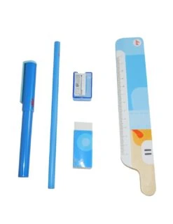 Sevi - Trousse / Etui En Bois Avec Fournitures - Theme De La Mer -Scolaires Fournitures Magasin sevi boite en bois avec fournitures 2