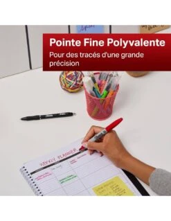 Sharpie Marqueurs Permanents Couleurs Fluorescentes -Scolaires Fournitures Magasin sharpie marqueurs permanents assortiment de 4 couleurs fluorescentes 2