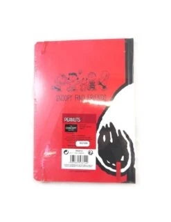 Snoopy - Carnet Rouge A5 - 96 Pages Lignées -Scolaires Fournitures Magasin snoopy carnet rouge a5 96 pages lignees 1