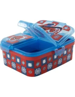 Spiderman: Boîte à Gouter Avec 3 Compartiments- Midnight Flyer -Scolaires Fournitures Magasin spiderman boite a gouter avec 3 compartiments midnight flyer 2