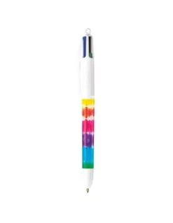 Stylo 4 Couleurs BIC Decor Tye And Dye