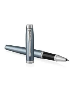 Parker® Stylo Parker Roller IM Bleu Clair Gris -Scolaires Fournitures Magasin stylo parker roller im bleu clair gris 2