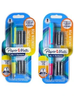 Stylo Plume Paper Mate My First Débutant + 6 Cartouches