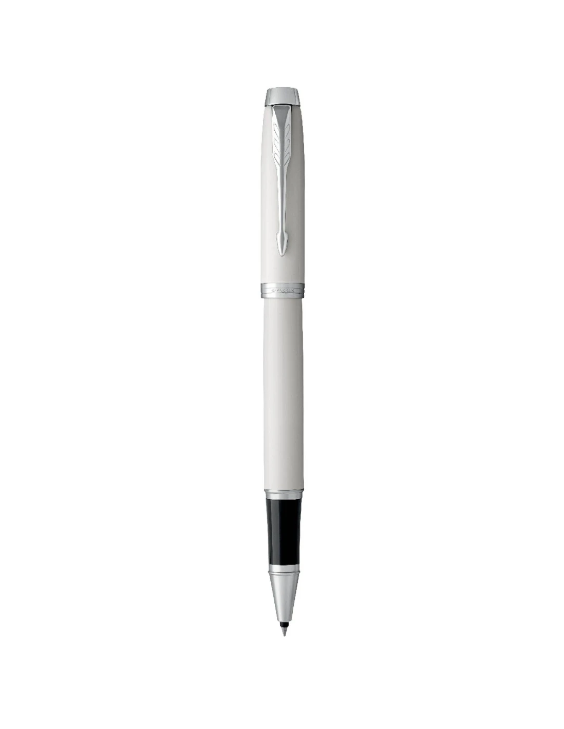 Parker® Stylo Roller Parker IM Blanc Chrome 4 Parker® Stylo Roller Parker IM Blanc Chrome – Image 2