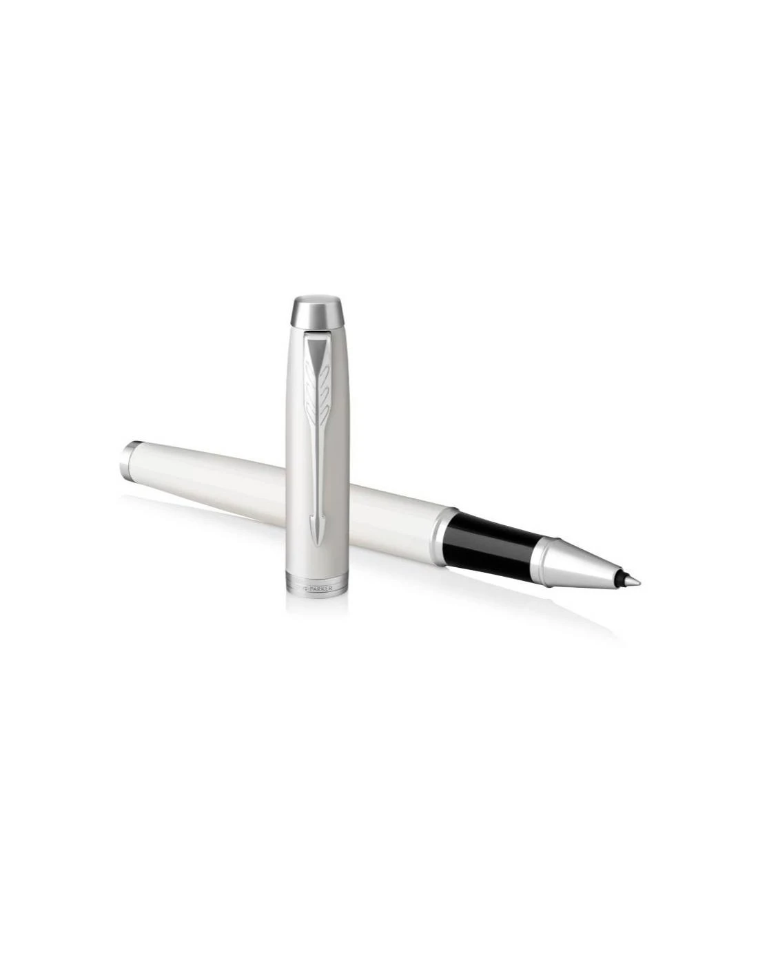 Parker® Stylo Roller Parker IM Blanc Chrome 5 Parker® Stylo Roller Parker IM Blanc Chrome – Image 3