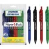 Lot De 10 Stylos à Bille Paper Mate AlfaAssortis -Scolaires Fournitures Magasin stylos bille paper mate alfa retractable