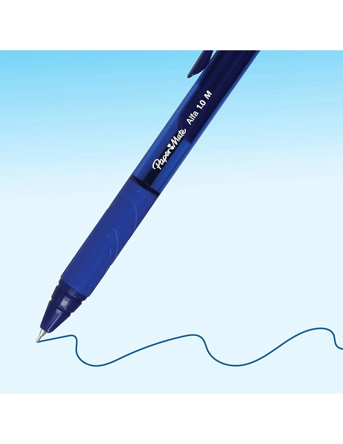 Lot De 10 Stylos à Bille Paper Mate AlfaAssortis 6 Lot De 10 Stylos à Bille Paper Mate AlfaAssortis – Image 4