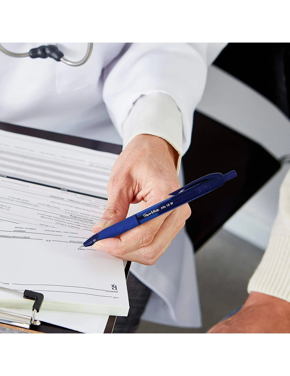 Lot De 10 Stylos à Bille Paper Mate AlfaAssortis 7 Lot De 10 Stylos à Bille Paper Mate AlfaAssortis – Image 5