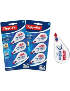 Tipp-Ex Mini Pocket Mouse Rubans Correcteurs - 6 M X 5 Mm, Lot De 2 Blisters De 3