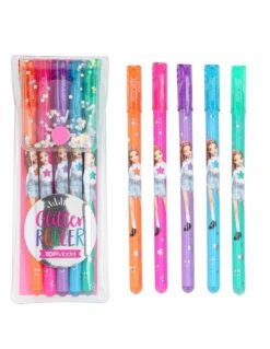 TOPModel Set De 5 Stylos Roller Paillettes