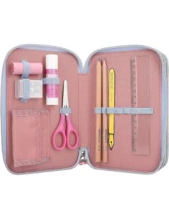 TOPModel Trousse 3 Compartiments Avec Application TEAM TEDDY -Scolaires Fournitures Magasin topmodel trousse 3 compartiments avec application team teddy 5