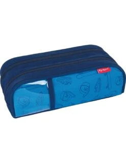 Trousse Double Compartiments KICKERS Fantaisie Boy Casquette -Scolaires Fournitures Magasin trousse double compartiments kickers fantaisie boy casquette 2