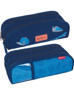 Trousse Double Compartiments KICKERS Fantaisie Boy Casquette