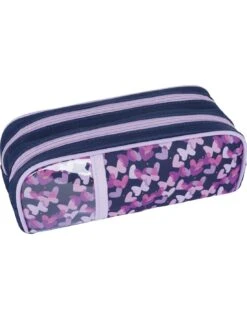 Trousse Double Compartiments LOLA ESPELETA Butterfly -Scolaires Fournitures Magasin trousse double compartiments lola espeleta 1