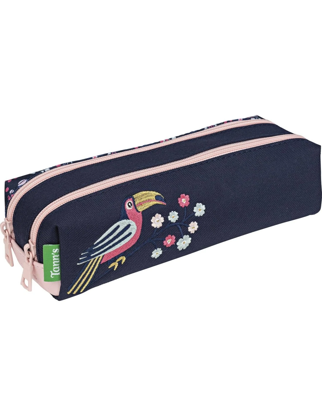 Trousse Double Tann's Les Fantaisies Assya Bleu Marine 3 Trousse Double Tann's Les Fantaisies Assya Bleu Marine