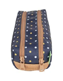 Trousse Double Tann's Les Fantaisies Faustine Bleu/ Moutarde -Scolaires Fournitures Magasin trousse double tann s les fantaisies faustine bleu moutarde 1