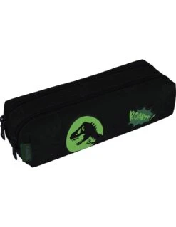 Trousse Double Tann's Dino Timothée Kaki -Scolaires Fournitures Magasin trousse double tann s les fantaisies timothee kaki 2