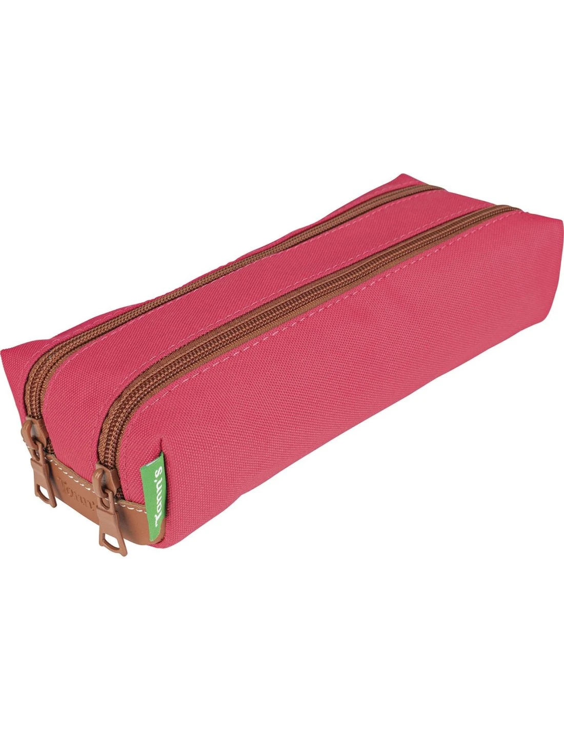 Trousse Double Compartiment Tann's Louise Fuchsia 4 Trousse Double Compartiment Tann's Louise Fuchsia – Image 2