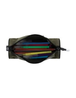 Trousse Kaporal Ronde Garçon Army Kaki -Scolaires Fournitures Magasin trousse kaporal ronde garcon 22 cm 2