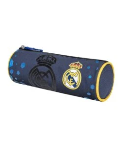 Trousse Ronde REAL MADRID Marine -Scolaires Fournitures Magasin trousse ronde real madrid marine 2