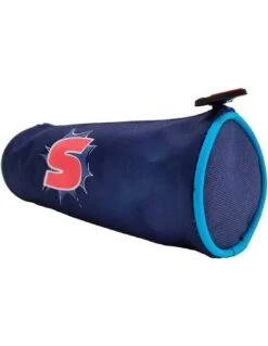 Trousse Ronde Sonic Bleu L'Herisson -Scolaires Fournitures Magasin trousse ronde sonic bleu l herisson 1