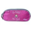 Trousse Rose Shaman "ça Roule Ma Poule" 24 .5 X 6.5 Cm -Scolaires Fournitures Magasin trousse rose shaman ca roule ma poule 24 5 x 65 cm