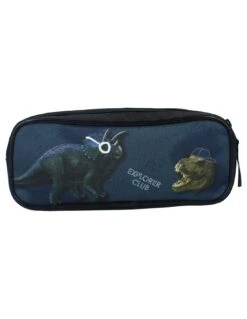 Trousse Scolaire 2 Compartiments Dino Skooter -Scolaires Fournitures Magasin trousse scolaire 2 compartiments dino skooter 2
