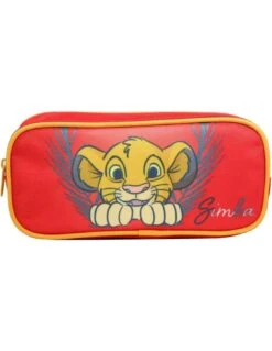 Trousse Scolaire Rectangulaire Disney Le Roi Lion Simba Rouge -Scolaires Fournitures Magasin trousse scolaire rectangulaire disney le roi lion simba rouge 3
