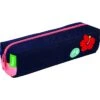 Trousse Tann's Rectangulaire S Patch Amy Marine -Scolaires Fournitures Magasin trousse tann s rectangulaire s patch amy marine