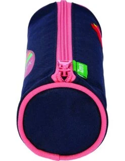 Trousse Tann's Ronde Patch Amy Marine -Scolaires Fournitures Magasin trousse tann s ronde patch amy marine 2