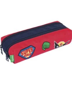 Trousse Tann's Tristan Bicolore 2 Compartiments -Scolaires Fournitures Magasin trousse tann s tristan bicolore 2 compartiments 3