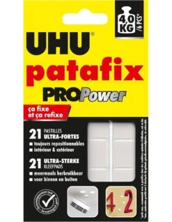 UHU® UHU 21 Patafix Pro Power Résistance Ultra Forte