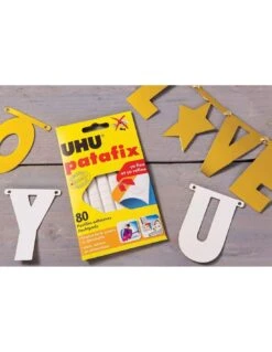 UHU® Patafix Blanche UHU 80 Pastilles -Scolaires Fournitures Magasin uhu 80 pastilles adhesives de patafix blanche 6