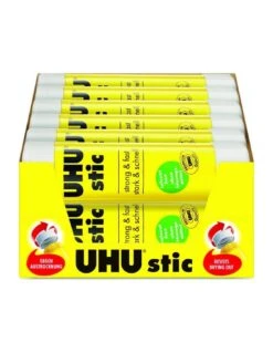 UHU® UHU - Lot De 12 Stick De Colle 40g