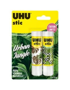 UHU® UHU Stic Jungle édition Limitée Lot 2 Stics De 21g