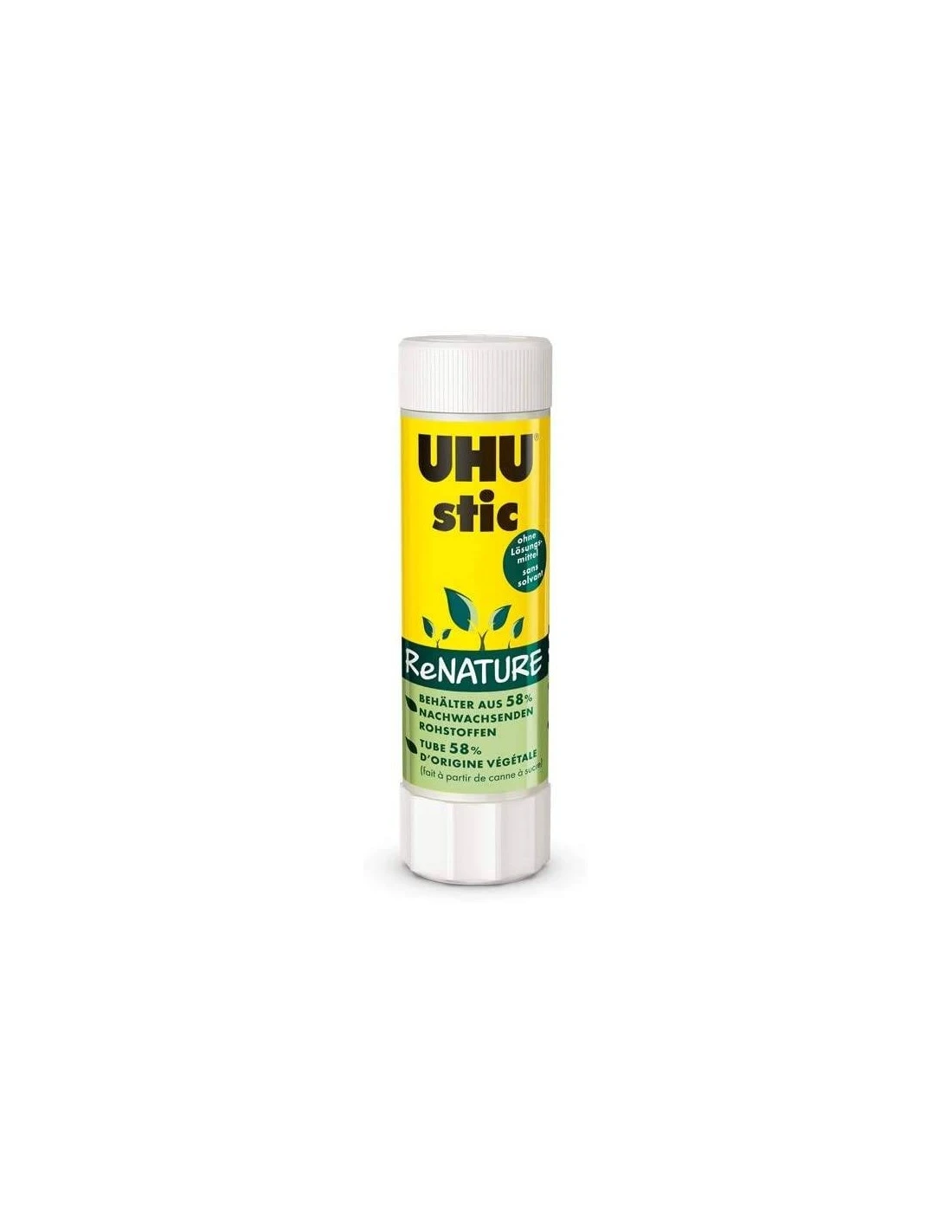 UHU® UHU Stic ReNATURE Bâtons De Colle Sans Solvant, 40 G, Lot De 4, Blanc 3 UHU® UHU Stic ReNATURE Bâtons De Colle Sans Solvant, 40 G, Lot De 4, Blanc