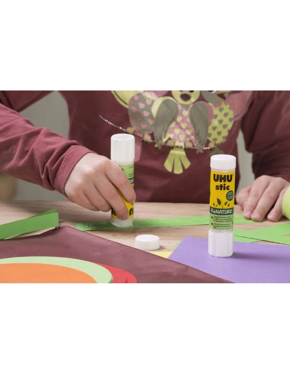 UHU® UHU - Stick De Colle ReNature 21gr 7 UHU® UHU - Stick De Colle ReNature 21gr – Image 5